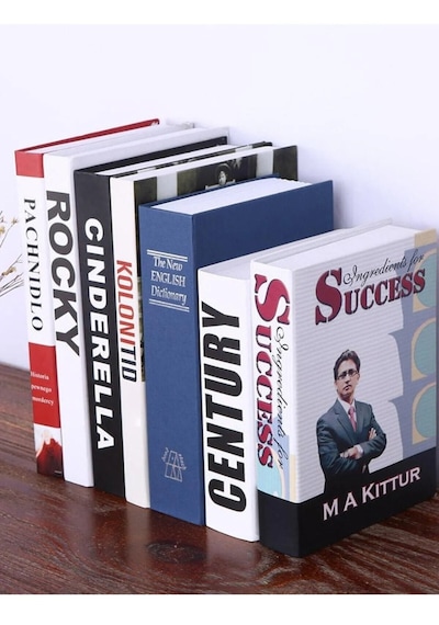 Kitap Şeklinde Gizli Kasa Hırsız Kilitli Sözlük Para Kumbarası Bordoo