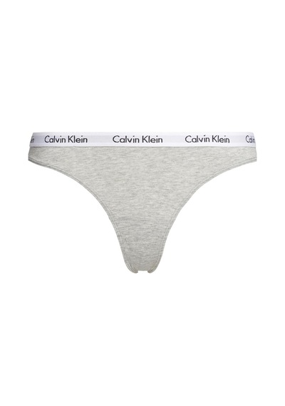Kadın Calvin Klein İmzalı Elastik Bantlı Gri Külot 0000d1617e 020