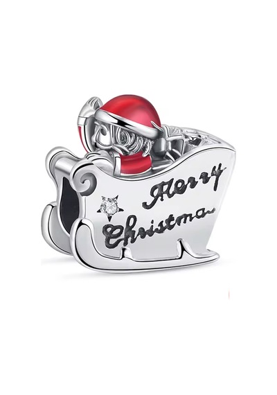 Fubena Noel Baba Ve Kızağı Charm