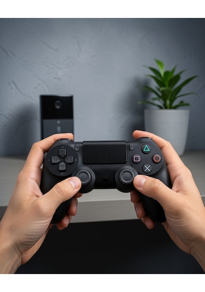 Kablosuz Oyun Kolu Ps4 Uyumlu Gerçekçi Titreşimli Uczzzps4kolu-9