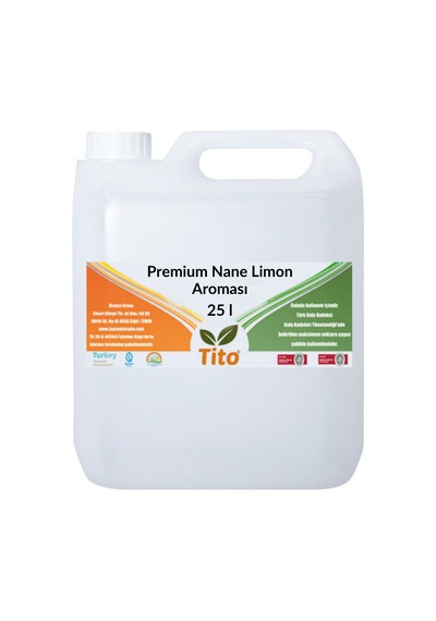 Premium Nane Limon Aroması 25 Litre