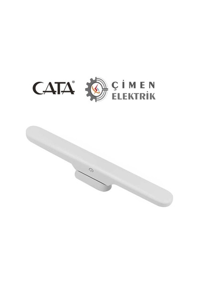 Cata Ct 5249 Beyaz Kasa 3w Şarjlı Led Aplik Dokunmatik 3 Renk Modu Çok Renkli