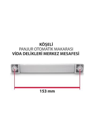 Panjur Makarası Köşeli Model, Panjur İpi Açık Kahve - 5 Mt X 3 Adet