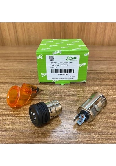 İveco Otoyol 24 Volt Işıklı Çakmak Çakmaklık Komple İç Dış