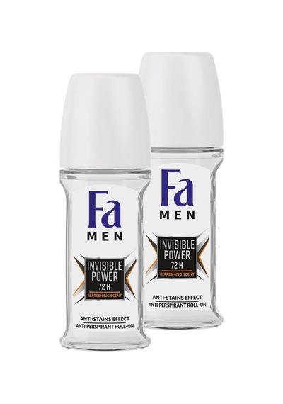 Fa Men Invisible Power Erkek Roll-On Deodorant 2 x 50 ML