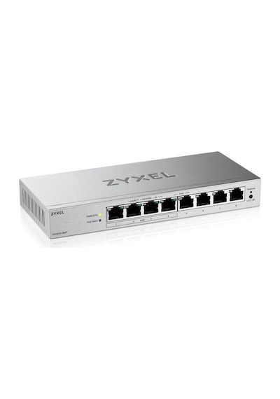 Zyxel Ağ Anahtarı 8 Bağlantı Noktası Web Yönetimli Poe+ Gs1200-8hpv3