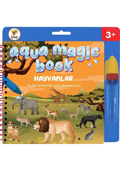 Aqua Magic Book Hayvanlar Sihirli Boyama Kitabı Diğer