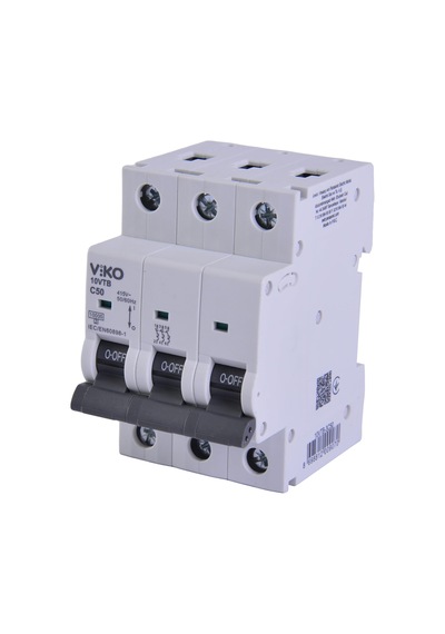 Viko 10vtb-3c50 Otomatik Sigorta 10ka C Tipi 3 Kutup 50a 10