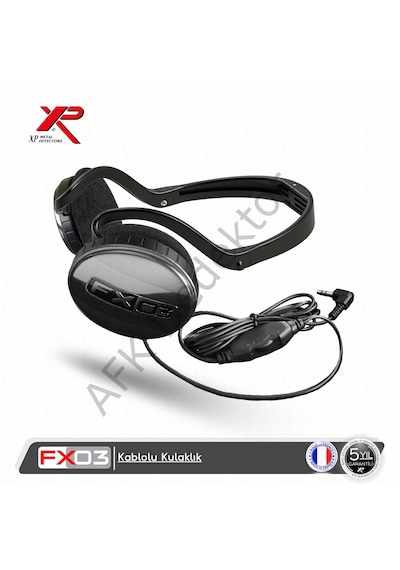 Xp Deus Rc Ana Üniteli 24x13 Cm Hf Başlıklı Fx03 Kablolu Kulaklıklı Metal Dedektörü