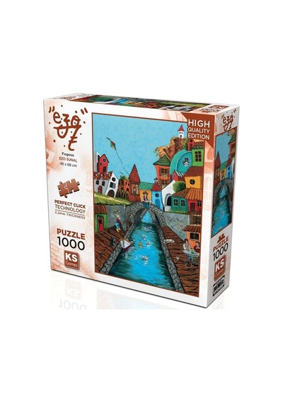 Ks Games Puzzle 1000 Parça Fogoso 20730