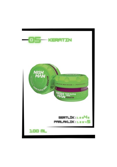 05 Saç Şekillendirici Ultra Sert Parlak Wax 100 Ml