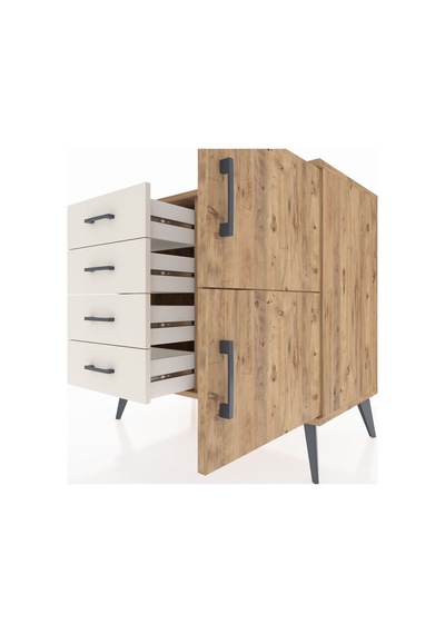 Hyperion Şifonyer Tek Raflı 4 Çekmeceli 2 Kapaklı 88x44x80 Çam-çam/aytaşı Çam/aytaşı Hyperion Şifonyer Tek Raflı 4 Çekmeceli 2 Kapaklı 88x44x80 Çam-çam/aytaşı Çam/aytaşı