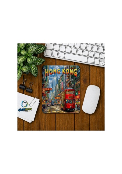 Hong Kong Baskılı Oyuncu Mousepad 0102