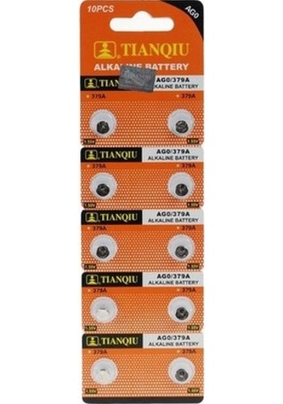 Himarry Tıanqıu Ag0 Lr69/lr521/379 Alkalin 10'lu Düğme Pil