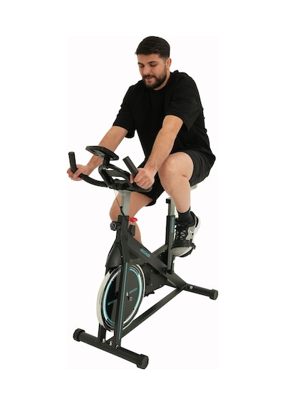 Kochler Spinning Bike-2 Kondisyon Bisikleti Kondisyon Aleti Siyah - Turkuaz