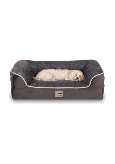 Ayrex Jungolica Sezar Kedi Ve Köpek Yatağı Antrasit 55x75 Cm, Ortopedik Visco,%100 Su Geçirmez Alez, Çıkarılabili