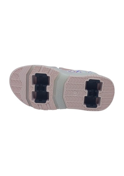 Zerhan Alessio 9625 Kız Çocuk Pudra Işıklı Patenli Tekerlekli Sneaker Spor