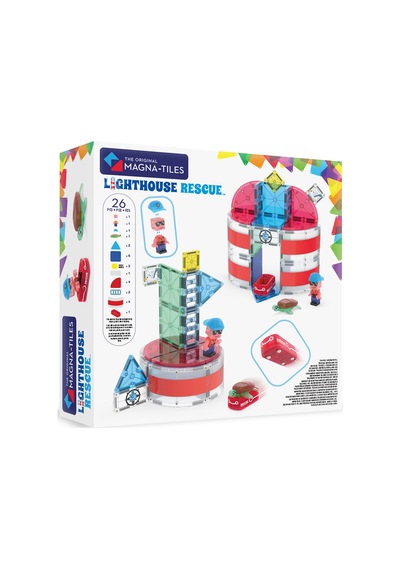 Magna-tıles - Lighthouse Rescue Manyetik Bloklar - 25 Parça