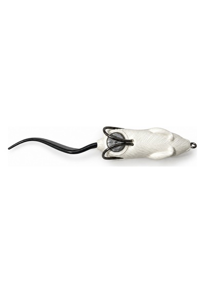 Silikon Fare - 15g 70mm - Fishack Ratx - Uv Boyalı - Black White