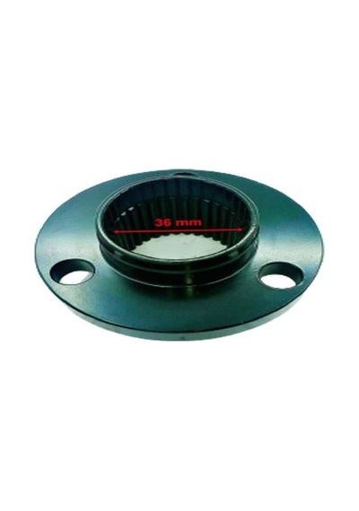 Atv Atv Cazador Arka Fren Disk Flanşı Iç 35,5 Mm Boy 34 Mm 3 Deli