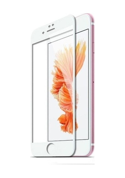 Apple Uyumlu   iPhone 8 Plus 5D Tam Kaplayan Ekran Koruyucu Cam (400379203)