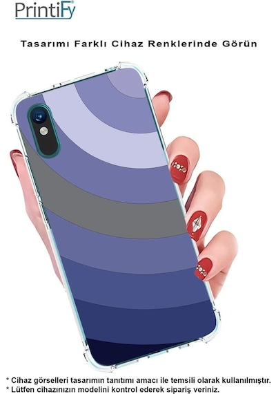 Tecno Camon 18 Uyumlu Köşe Korumalı Renk Cümbüşü D Tasarımlı Şeffaf Silikon Kılıf