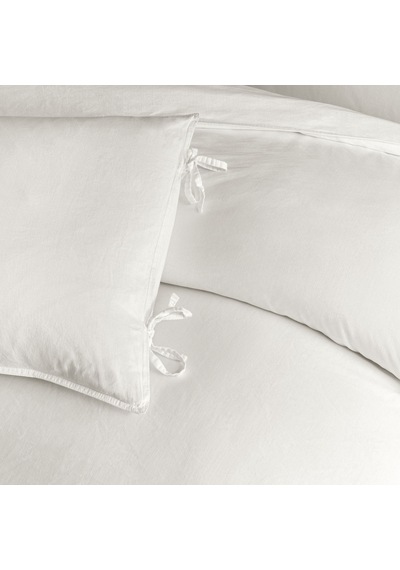 Linens Premium Hemlin Nevresim Takımı Beyaz Beyaz