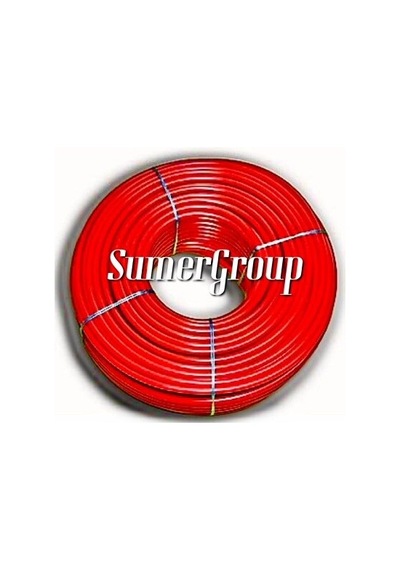 Sumergroup 10X12Mm Polietilen Pe Pnömatik Hortum Kırmızı 50Mt