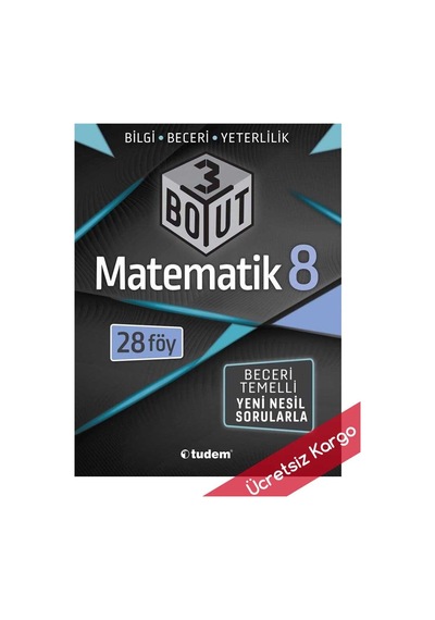 Tudem 8. Sınıf Matematik 3 Boyut