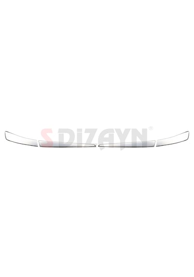 S-Dizayn Renault Clio 5 Krom Stop Üst Çıtası 4 Prç. 2019 ve Üzeri