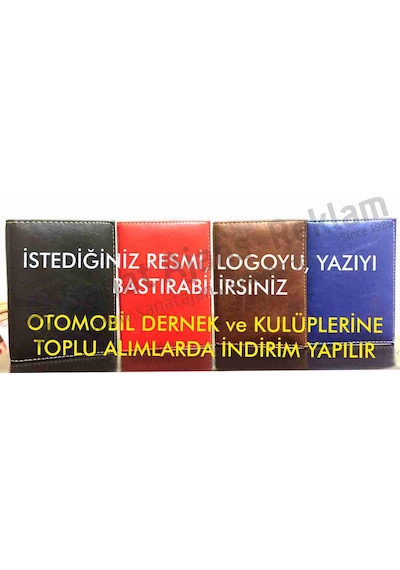 Kişiye Özel Ayakkabı Derisi Ruhsat Kabı. Renkli Baskılı Kişiye Özel Ayakkabı Derisi Ruhsat Kabı. Renkli Baskılı