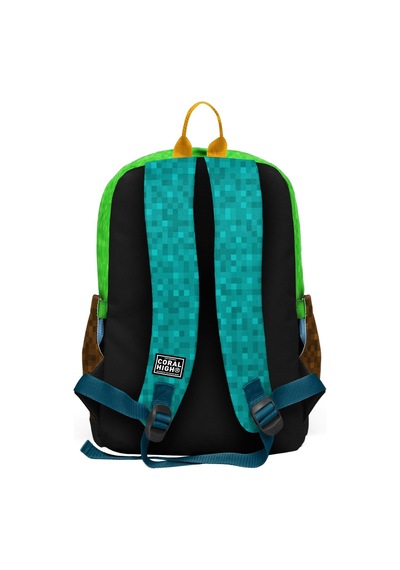 Coral High Erkek Çocuk Siyah Yeşil Kahverengi Craft Desenli İlkokul Sırt Çantası Dört Bölme 33216 Çok Renkli Coral High Erkek Çocuk Siyah Yeşil Kahverengi Craft Desenli İlkokul Sırt Çantası Dört Bölme 33216 Çok Renkli