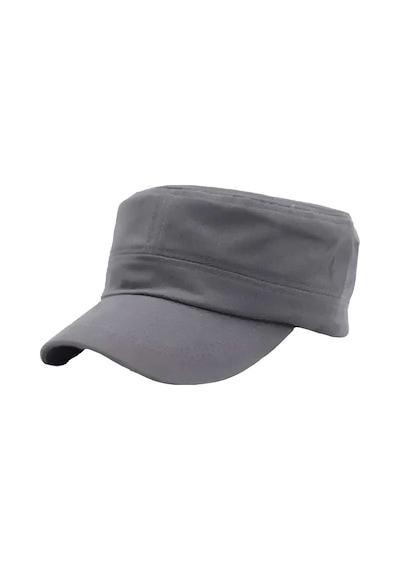 Uniquetrenders Unisex Pamuklu Castro Şapka Gri