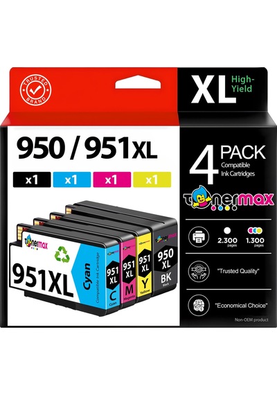 Hp 950xl Uyumlu Kartuş Takım Hp 8600 Uyumlu Kartuş Takım