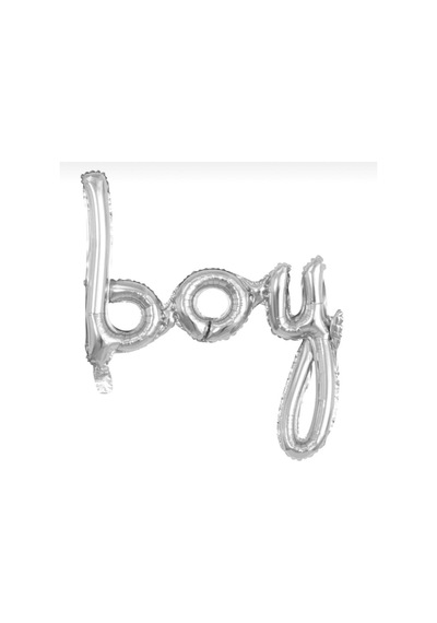 Boy Gold Folyo Balon Bdboy Gümüş Gümüş