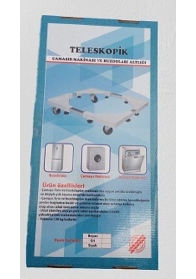 Teleskopik Beyaz Eşya Makine Ve Dolap Altliği - Çeksür 472886097