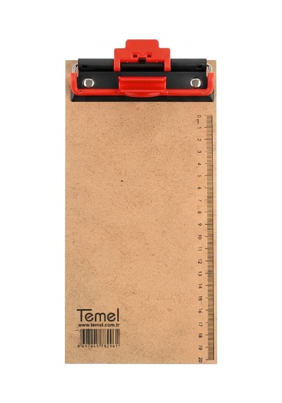 Temel 1/3 A4 Ahşap Sekreterlik Otomatik Mekanizmalı Kalem Tutma Aparatlı