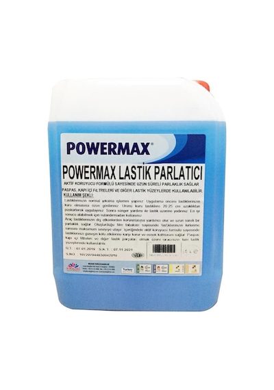 Powermax Oto Lastik Parlatıcı Temizleyici 5 KG