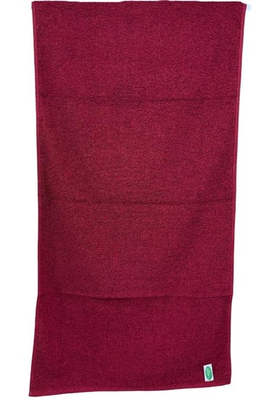 Kuaförler İçin Yüksek Emici A Kalite Baş Havlusu 90x50 Cm Bordo Siyah