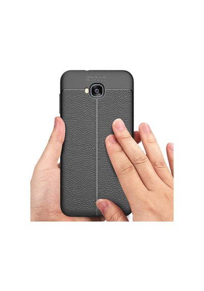 Asus Zenfone 4 Selfie Zd553Kl Kılıf Deri Tarzı Niss Silikon Case