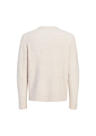 Jack & Jones Jorfrederiksberg Erkek Kazak 12300465 Ekru