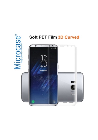 Samsung Uyumlu Galaxy S9 Plus Full Ekran Koruma 3D Pet Film