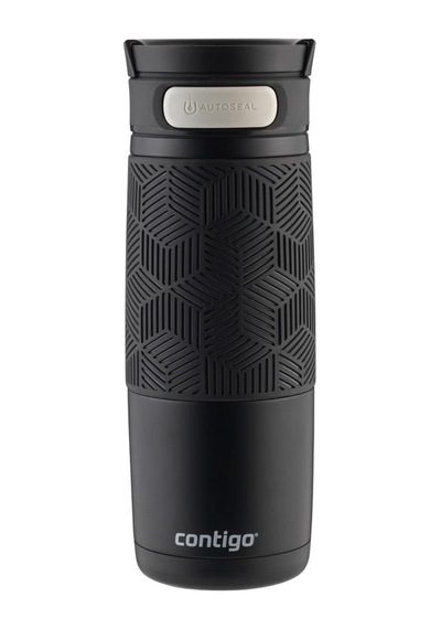 Contigo Üniseks Metra/transit Termos Bardak, 470 Ml, Mat Siyah Sku: Smg8690010587589 Açık
