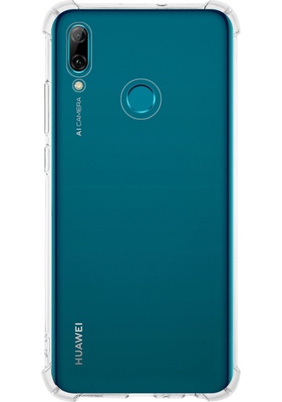 Huawei P Smart 2019 Uyumlu Kapak Şeffaf Airbag Köşe Korumalı Antishock Silikon Kılıf