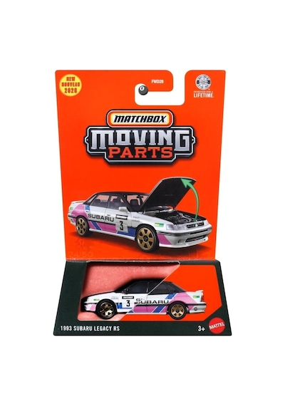 Matchbox 2026 1:64 Arabalar 1993 Subaru Legacy Rs Jhv33 Çok Renkli