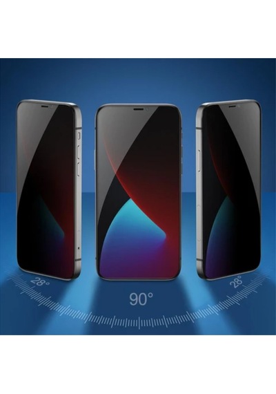 Apple Uyumlu iPhone 14 Hayalet Ekran Koruyucu Privacy Temperli Cam