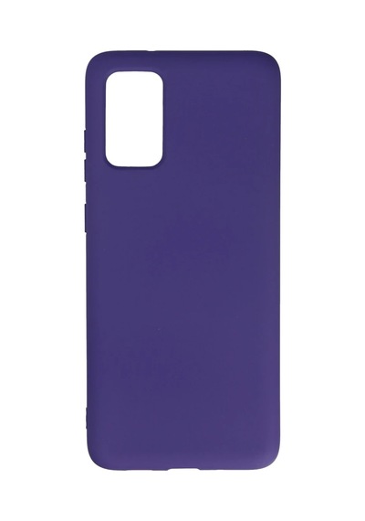 Samsung Uyumlu Galaxy S20 Plus Kılıf Nano İçi Kadife Silikon - Mor 0.2M-Çok Renkli