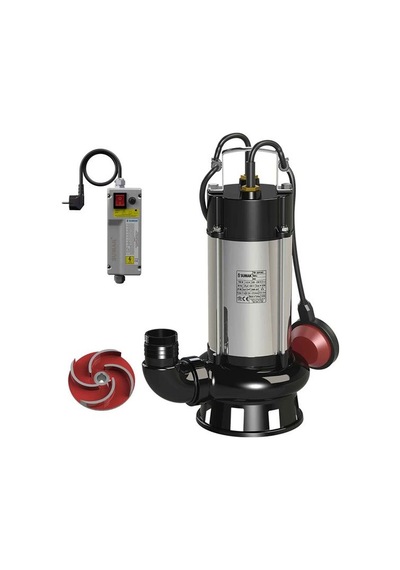 Sumak Sdf 18/2 Paslanmaz Gövdeli Foseptik Dalgıç Pompa Monofaze 220 V 1.8 Hp