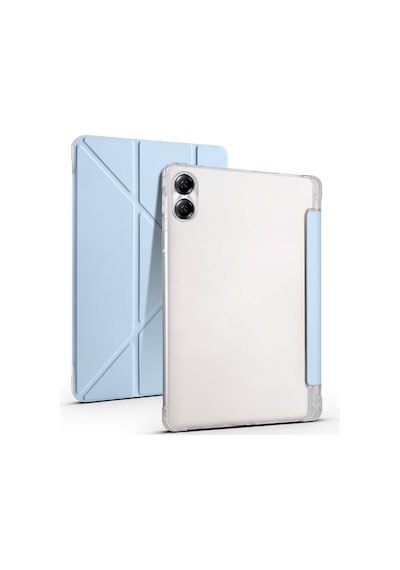 Zore Huawei Honor Pad X9 11.5' Kılıf Tri Folding Kalem Bölmeli Standlı Kılıf - Si Siyah