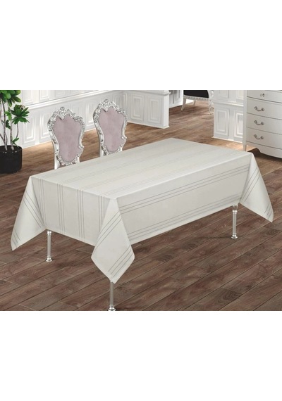 Eco Lounge Dertsiz Masa Örtüsü 160x220 Krem Renkli